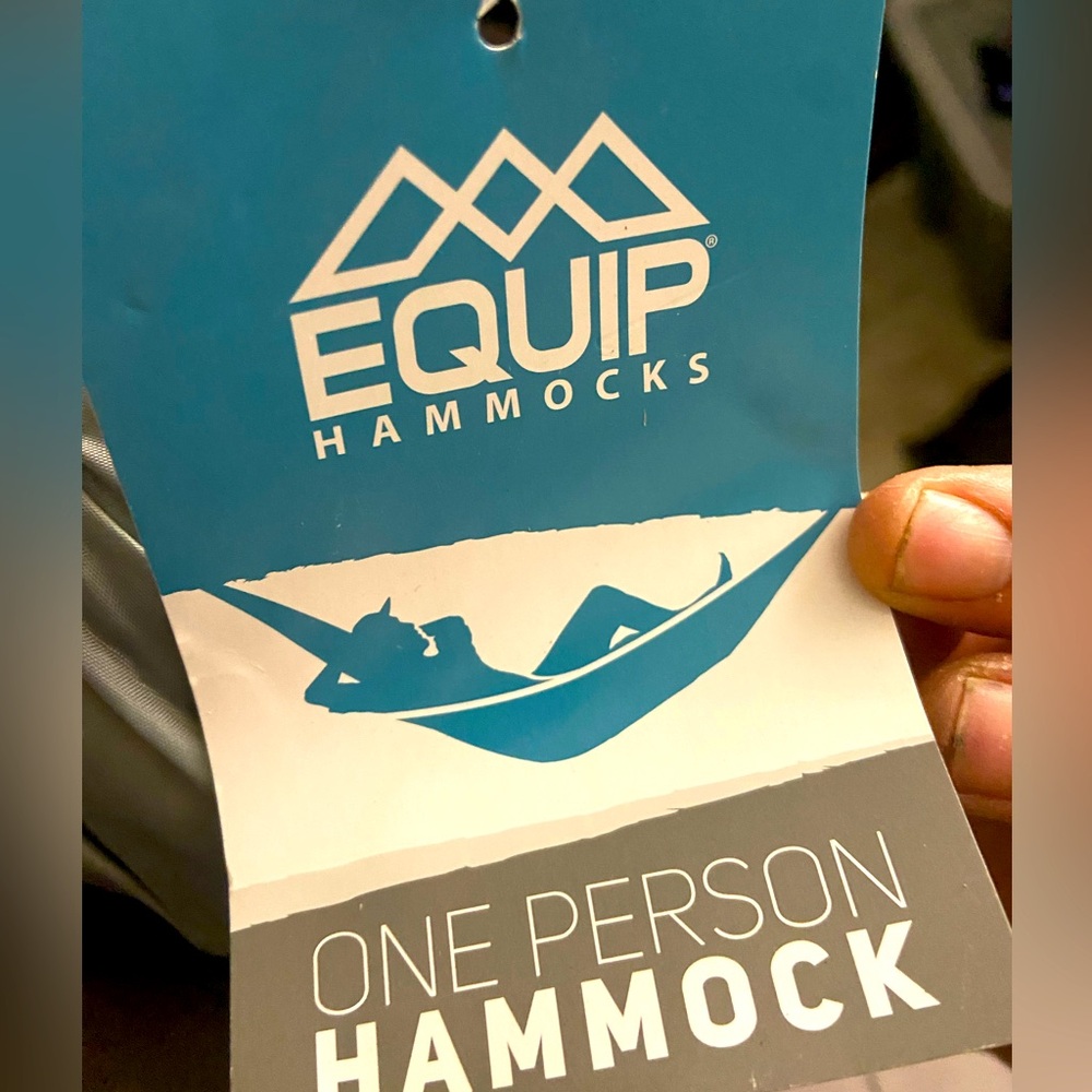 Equip hammock